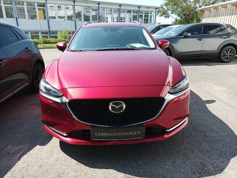 Rot Gebraucht 2023 Mazda 6 Exclusive Limousine | 25.290 € (Etwas zu teuer) - Bild 1/4