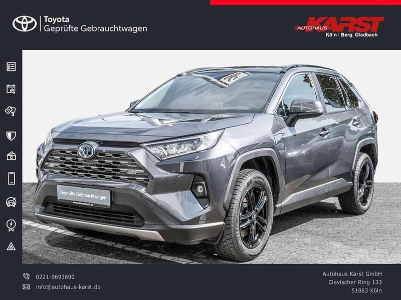 Marlingrau metallic Gebraucht 2024 Toyota RAV4 Hybrid Team SUV | 36.485 € (Superpreis) - Bild 1/4