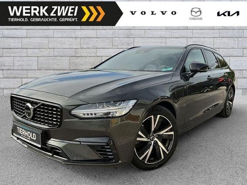 Pine grey / metallic Gebraucht 2020 Volvo V90 R-Design Kombi | 37.900 € (Etwas zu teuer) - Bild 1/4
