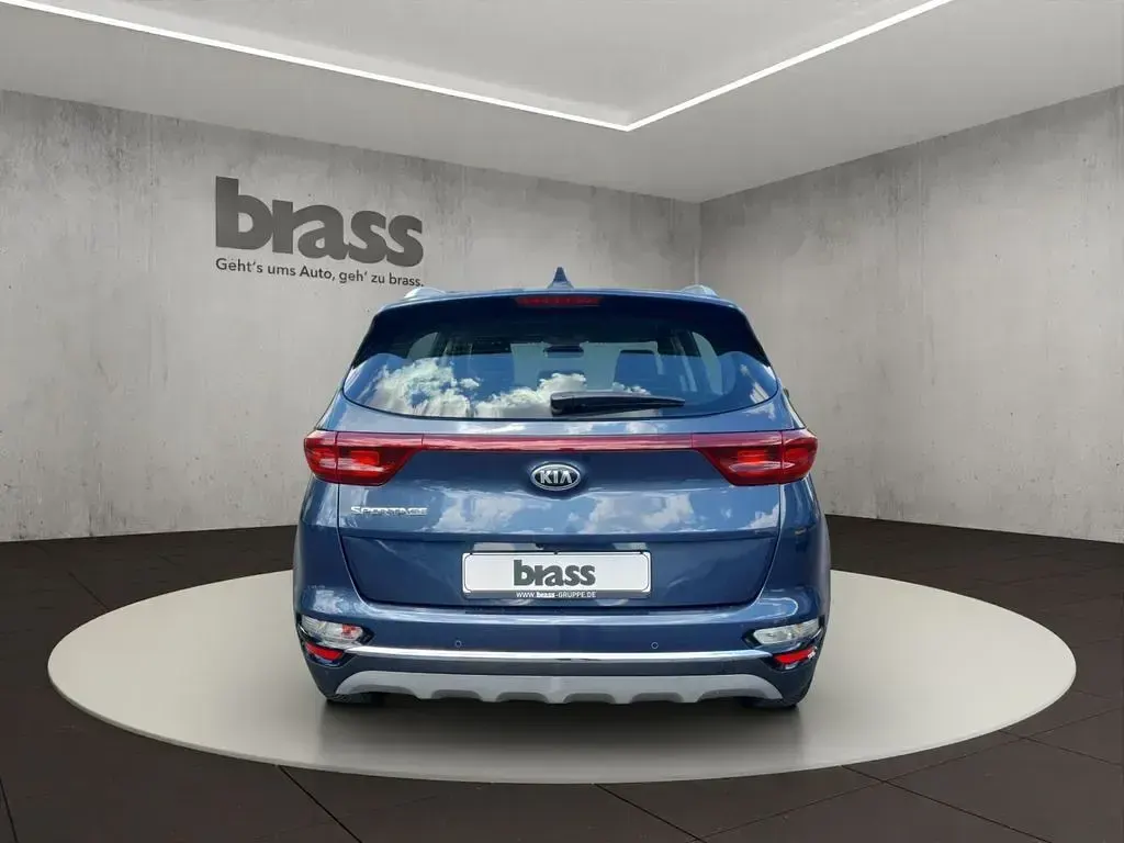 Gebraucht Kia Sportage Vision 177 PS (130 kW) 2020 Cosmoblau met. SUV