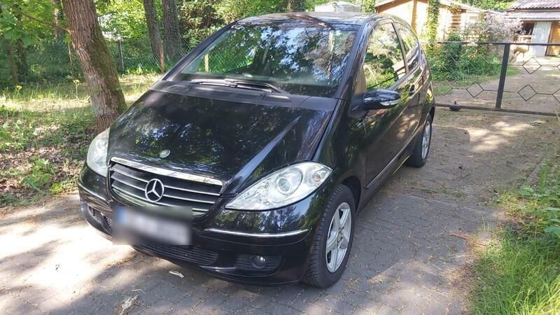 Schwarz Gebraucht 2008 Mercedes A160 Avantgarde Kleinwagen | 2.200 € (Guter Preis) - Bild 1/4