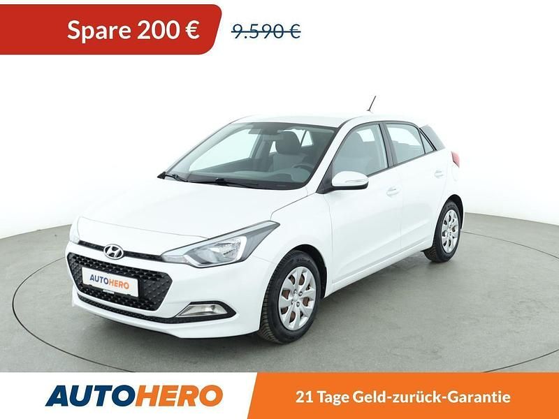 Weiß Gebraucht 2016 Hyundai i20 Classic Kleinwagen | 9.390 € (Etwas zu teuer) - Bild 1/3