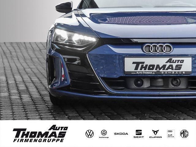 Gebraucht Audi e-tron GT quattro Sport 350 kW (476 PS) 2022 Ascariblau metallic Limousine