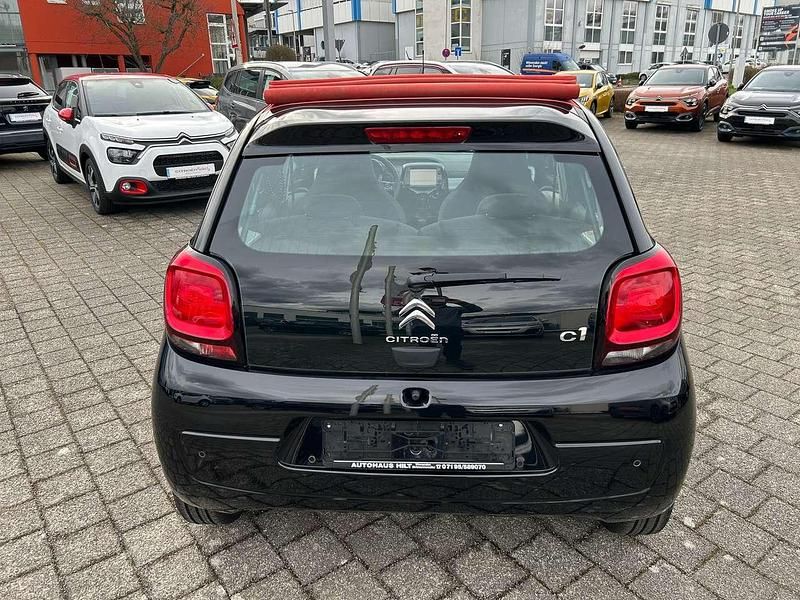 Gebraucht Citroën C1 PureTech 82 PS (60 kW) 2015 Caldera schwarz Kleinwagen