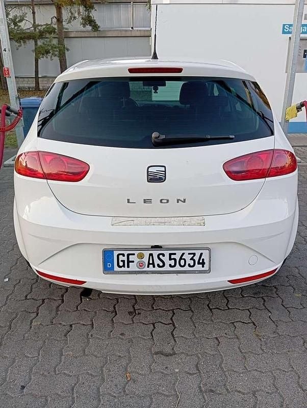 Gebraucht Seat Leon Ecomotive 105 PS (77 kW) 2010 Weiß Kleinwagen