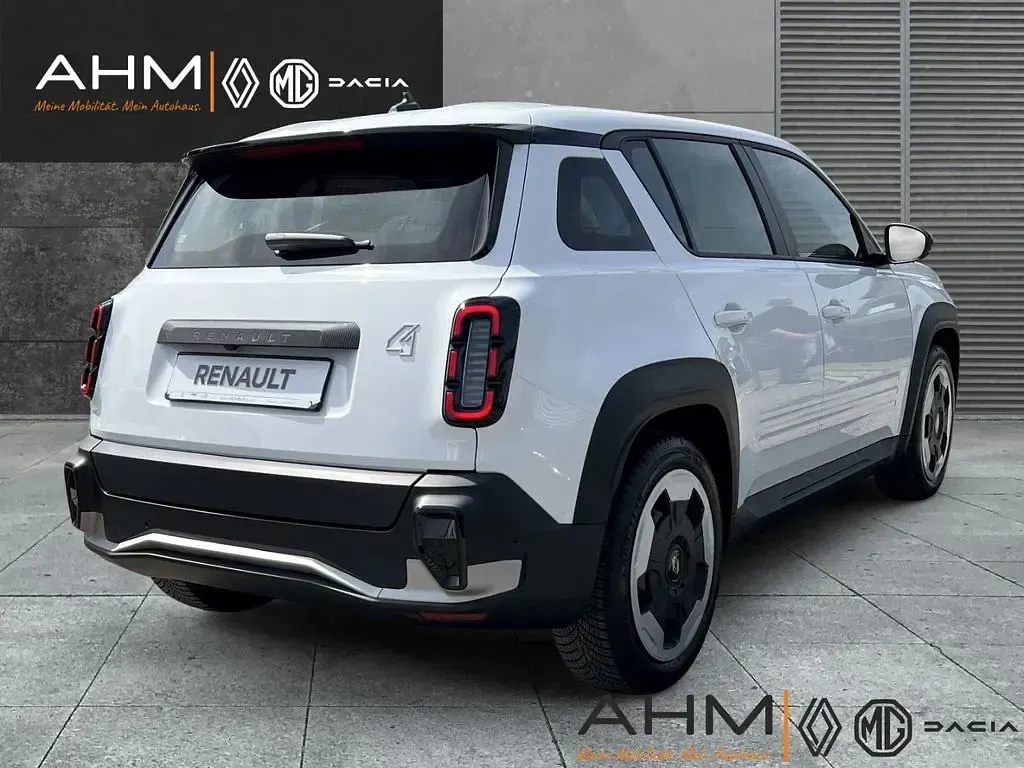 Ny Renault 4 E-Tech Komfort 110 kW (150 HK) 2026 Hvid SUV