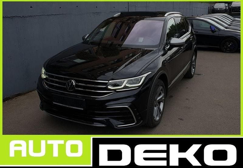 Deep black perleffekt Gebraucht 2022 VW Tiguan Allspace R-line SUV | 33.270 € (Fairer Preis) - Bild 1/4