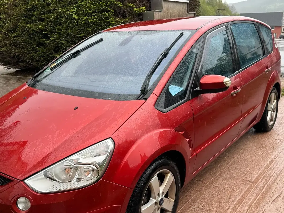 Gebraucht Ford S-MAX S 2008 Orange Van / Kleinbus