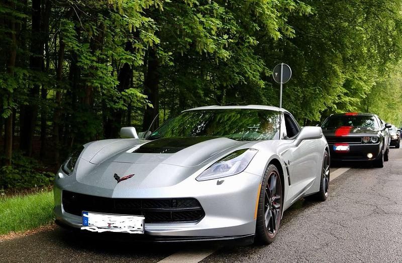 Usata Corvette Stingray 466 CV (342 kW) 2016 Argento Coupé