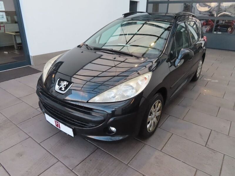 Schwarz Gebraucht 2009 Peugeot 207 Kombi | 780 € (Superpreis) - Bild 1/4