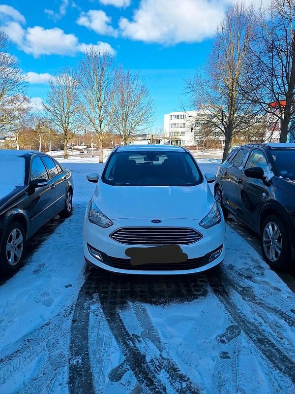 Gebraucht Ford C-MAX 125 PS (91 kW) 2016 Weiß Van / Kleinbus