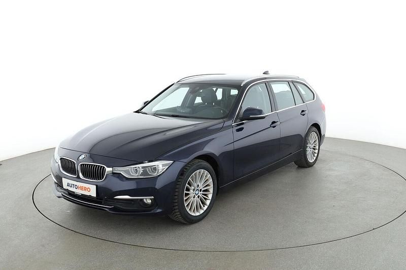 Blau Gebraucht 2015 BMW 318 Luxury Line Kombi | 17.790 € (Teuer) - Bild 1/3