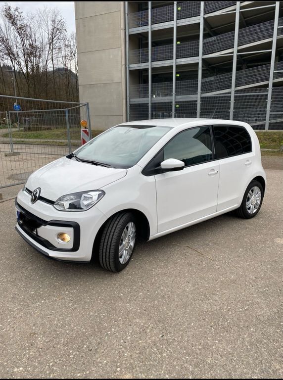 Weiß Gebraucht 2018 VW up! high up! Kleinwagen | 8.700 € (Fairer Preis) - Bild 1/4