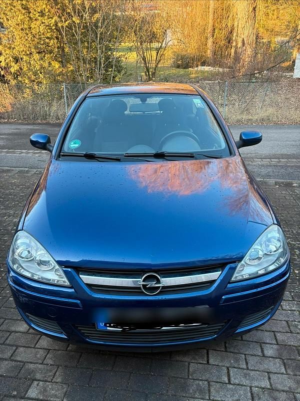 Blau Gebraucht 2005 Opel Corsa Kleinwagen | 499 € (Guter Preis) - Bild 1/4