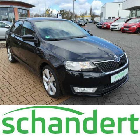 Gebraucht Skoda Rapid Elegance 105 PS (77 kW) 2013 Schwarz metallic Limousine