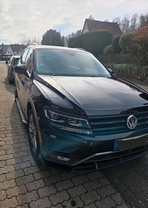 Gebraucht VW Tiguan Allspace 190 PS (139 kW) 2017 Schwarz SUV