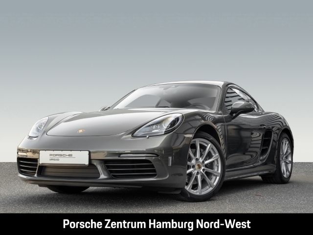 Aventuringrünmetallic Gebraucht 2019 Porsche 718 Cayman Coupé | 56.900 € (Superpreis) - Bild 1/4