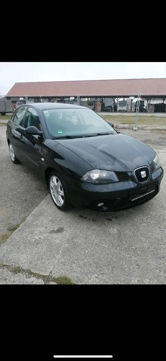 Gebraucht Seat Ibiza 86 PS (63 kW) 2007 Schwarz Kleinwagen