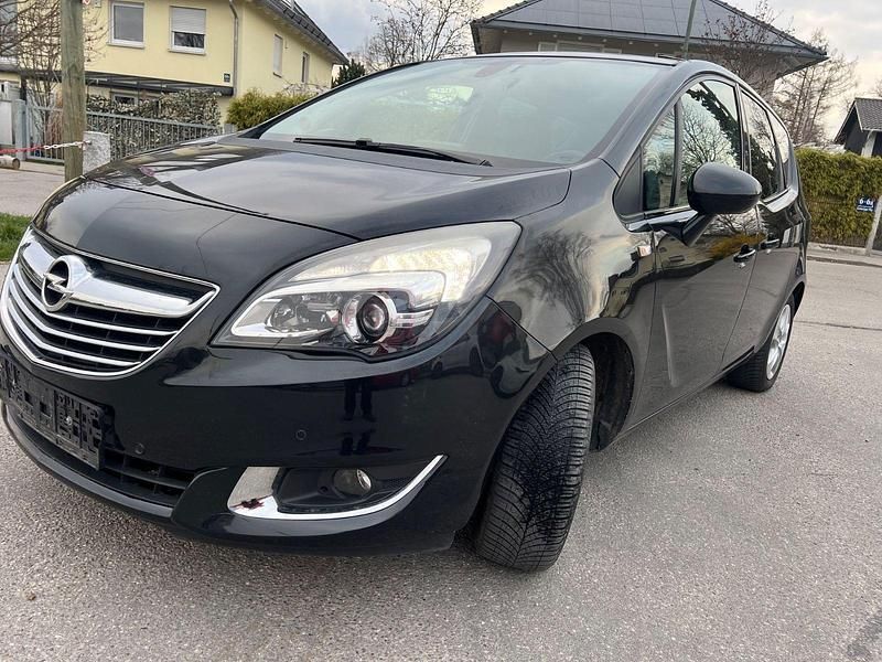 Schwarz Gebraucht 2014 Opel Meriva Edition Van / Kleinbus | 3.999 € (Fairer Preis) - Bild 1/4