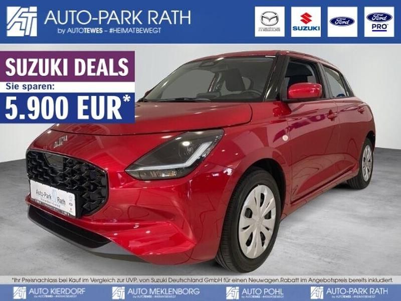 Burning red pearl metallic (rot) Neu 2025 Suzuki Swift Club Kleinwagen | 17.490 € - Bild 1/4