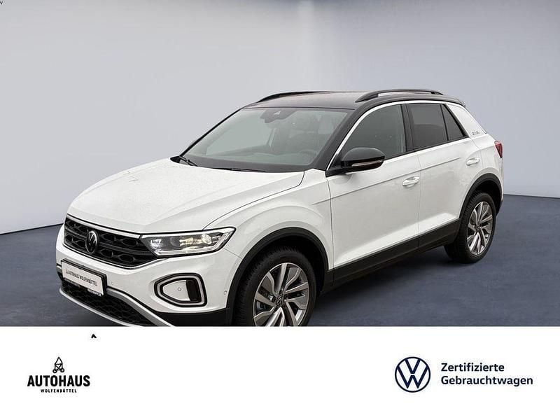 Pure white Gebraucht 2025 VW T-Roc Goal SUV | 38.440 € (Guter Preis) - Bild 1/4