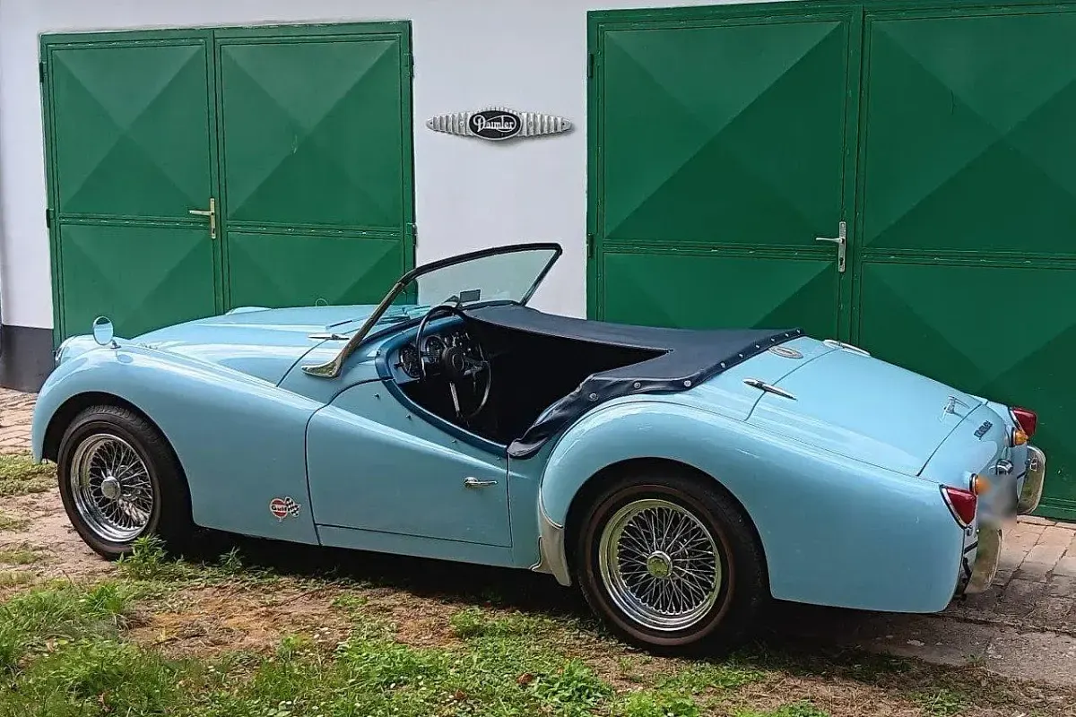 Gebraucht Triumph TR3 100 PS (73 kW) 1962 Blau Cabrio
