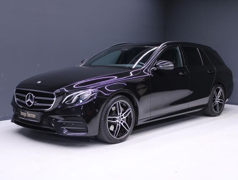 Gebraucht Mercedes E220 AMG 194 PS (142 kW) 2020 Metalliclack obsidianschwarz Kombi