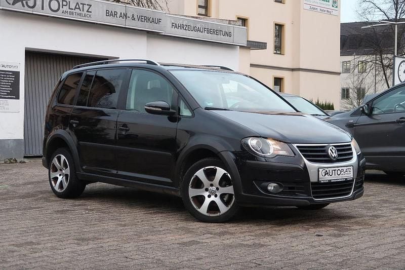 Gebraucht VW Touran Cross 140 PS (102 kW) 2009 Schwarz Van / Kleinbus