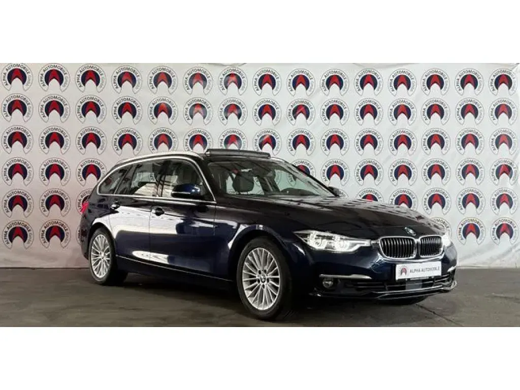 Gebraucht BMW 320 Sport Line 184 PS (135 kW) 2017 Blau (metallic) Kombi