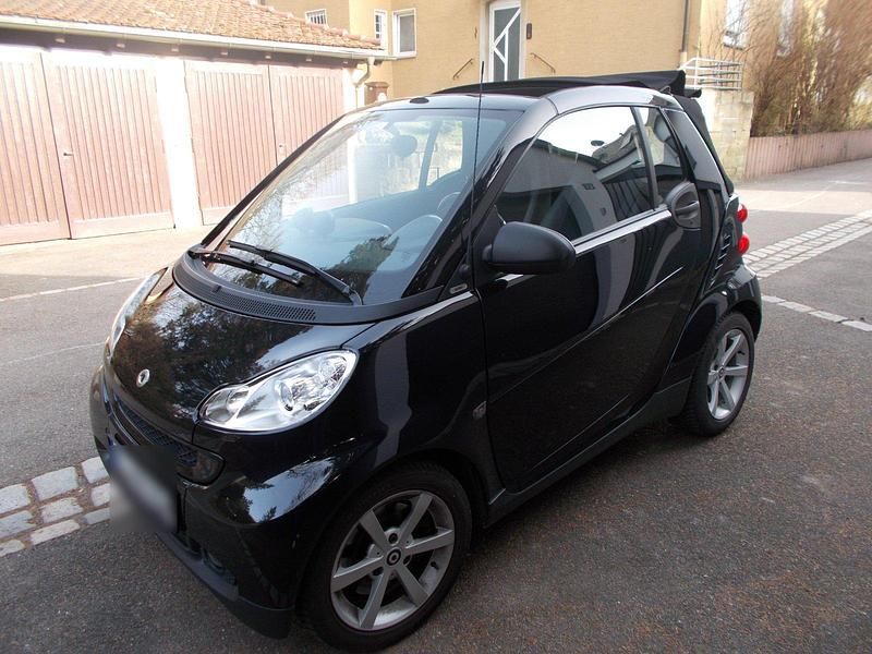 Gebraucht Smart ForTwo Cabrio Pulse 62 PS (45 kW) 2009 Schwarz Cabrio