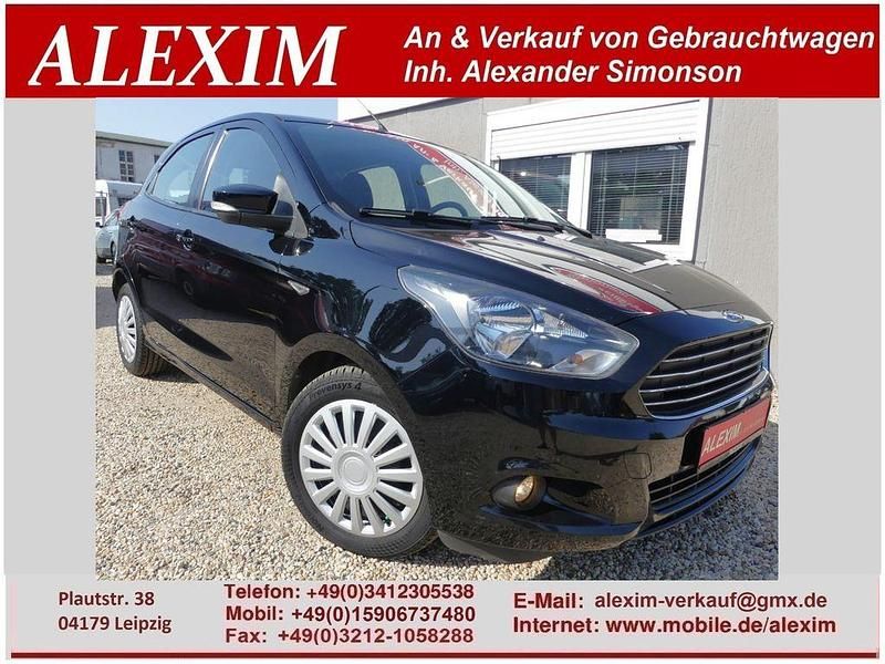 Schwarz Gebraucht 2018 Ford Ka Plus Kleinwagen | 5.999 € (Fairer Preis) - Bild 1/4