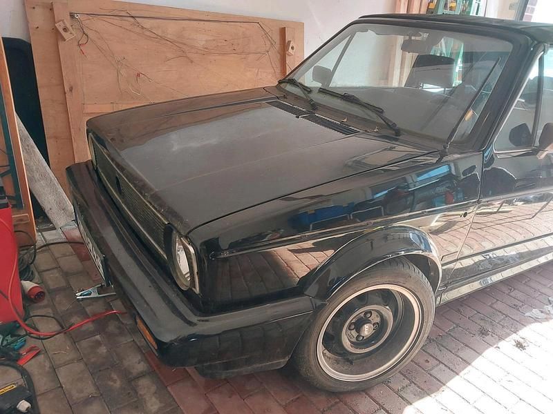 Gebraucht VW Golf Cabriolet 98 PS (72 kW) 1988 Schwarz Cabrio