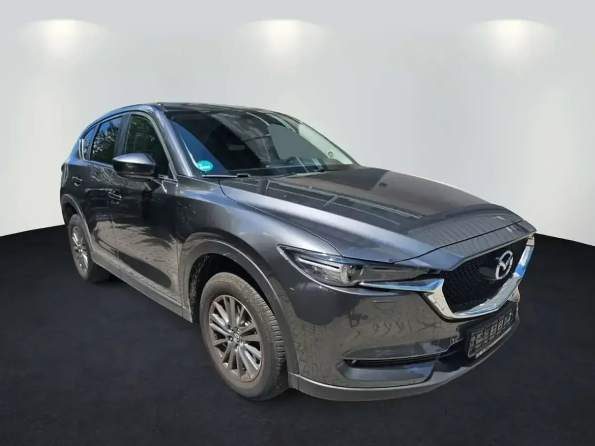 Gebraucht Mazda CX-5 Exclusive-Line 150 PS (110 kW) 2018 Grau SUV
