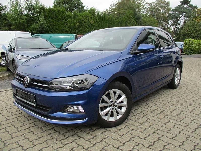 Blau Gebraucht 2021 VW Polo Highline Limousine | 14.990 € (Fairer Preis) - Bild 1/4