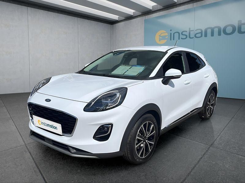 Weiß Gebraucht 2022 Ford Puma Gen-E Titanium SUV | 21.399 € (Fairer Preis) - Bild 1/4