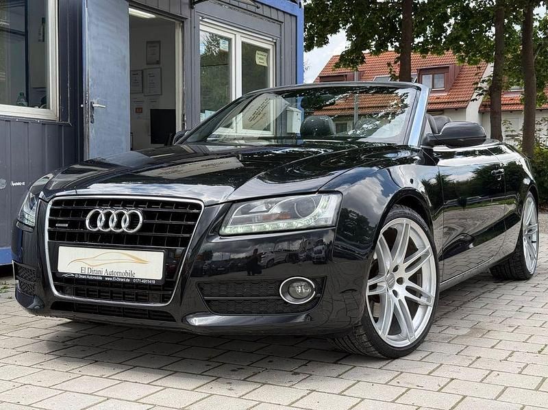 Schwarz Gebraucht 2011 Audi A5 Cabriolet Comfort Cabrio | 10.290 € (Guter Preis) - Bild 1/4
