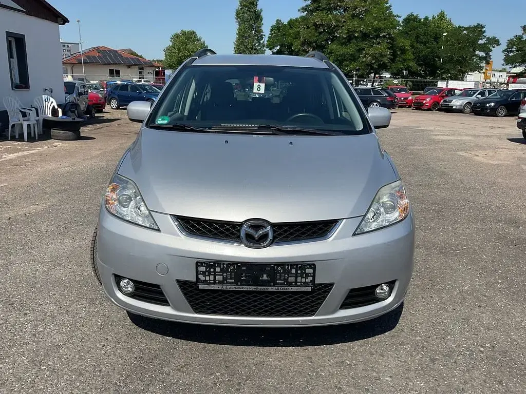 Gebraucht Mazda 5 Exclusive 145 PS (106 kW) 2008 Silber Van / Kleinbus