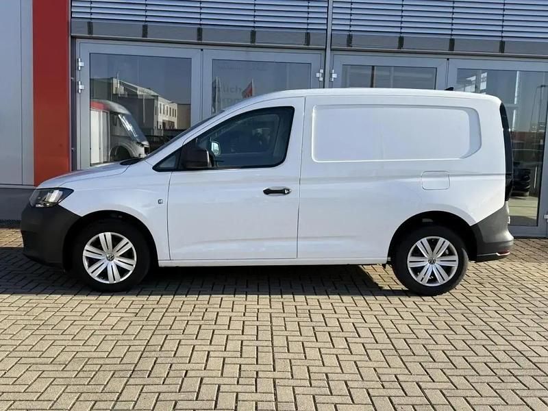 Gebraucht VW Caddy 102 PS (75 kW) 2021 Weiß Van / Kleinbus