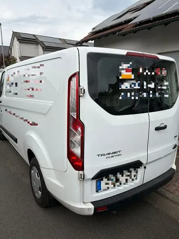 Second-hand Ford Transit Custom 131 CP (96 kW) 2018 Alb Monovolum