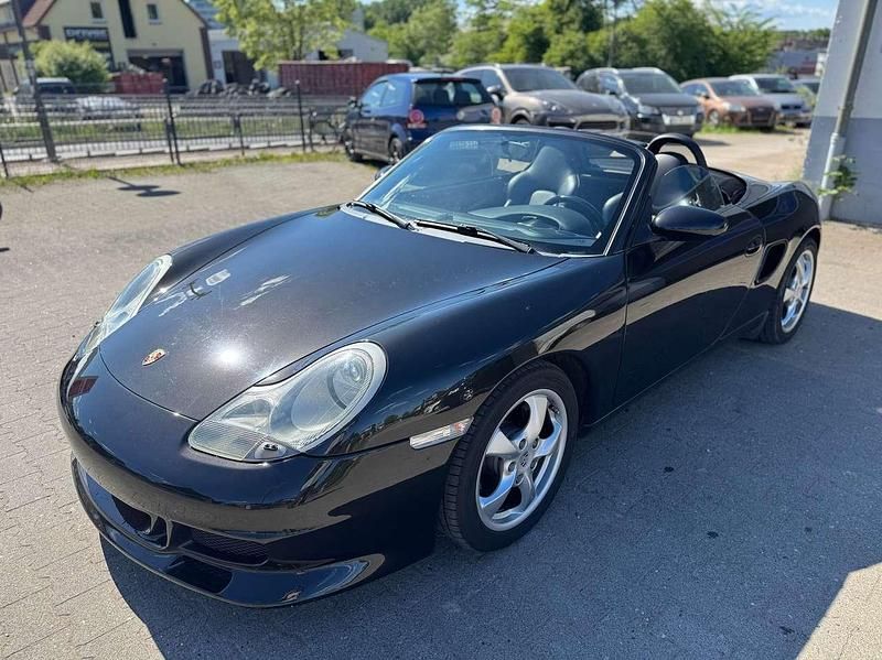 Gebraucht Porsche Boxster 220 PS (161 kW) 2001 Schwarz Cabrio