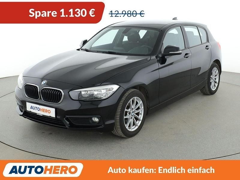Gebraucht BMW 118 Advantage 136 PS (100 kW) 2017 Schwarz Kleinwagen