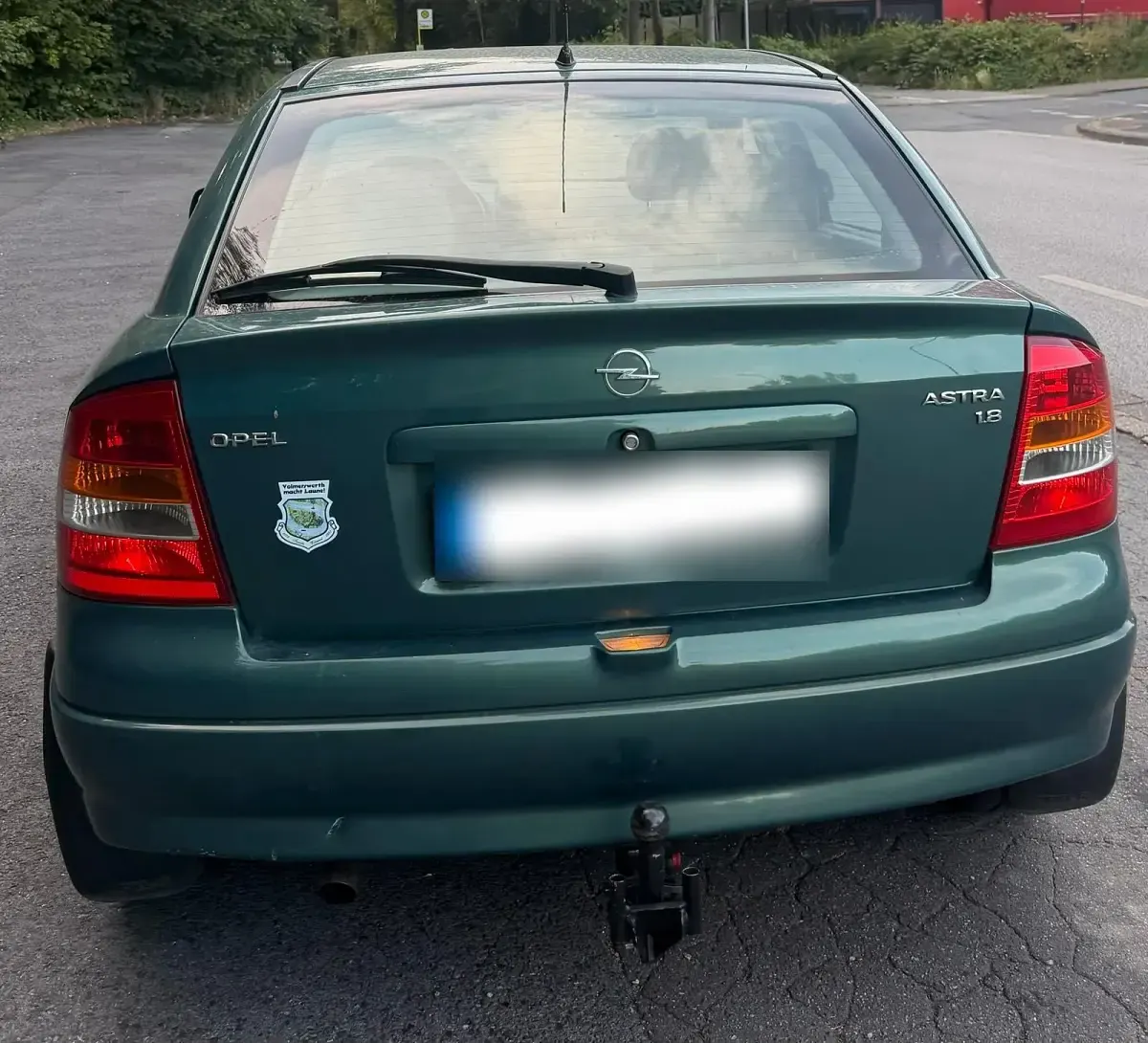 Gebraucht Opel Astra Elegance 125 PS (91 kW) 2002 Grün Limousine