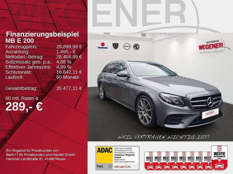 Gebraucht Mercedes E200 AMG 211 PS (155 kW) 2020 Grau Limousine