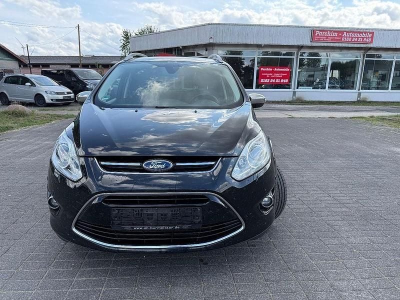 Schwarz Gebraucht 2014 Ford Grand C-Max Titanium Van / Kleinbus | 3.999 € (Superpreis) - Bild 1/4