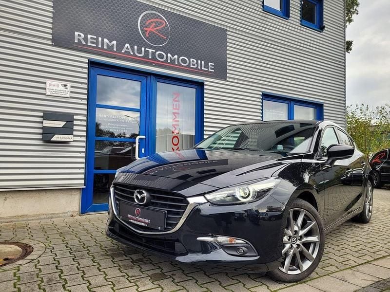Jet black Gebraucht 2019 Mazda 3 Signature Limousine | 17.940 € (Guter Preis) - Bild 1/4