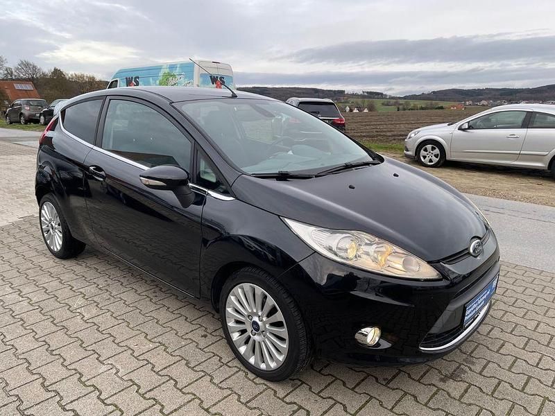 Gebraucht Ford Fiesta Titanium 120 PS (88 kW) 2009 Schwarz Limousine