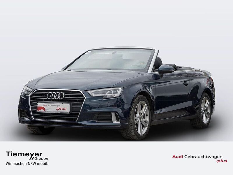 Blau Gebraucht 2017 Audi A3 Cabriolet Sport Cabrio | 21.840 € (Fairer Preis) - Bild 1/4