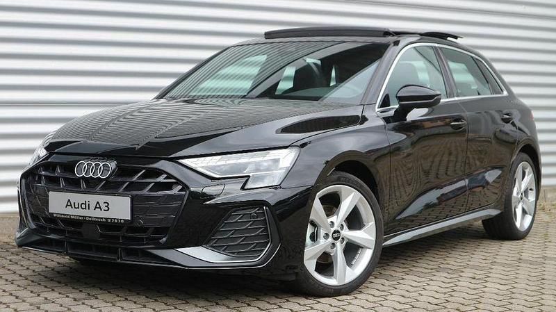 Gebraucht Audi A3 S-Line 150 PS (110 kW) 2024 Mythosschwarz metallic Limousine