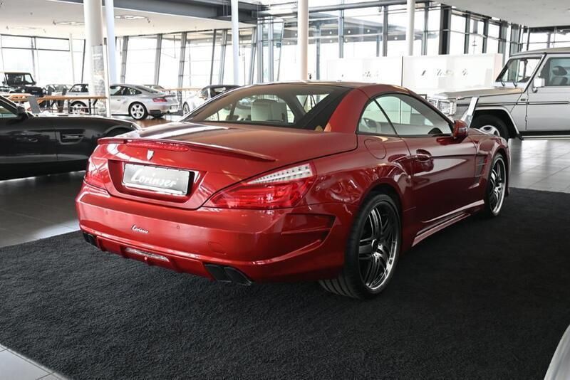 Gebraucht Mercedes SL400 333 PS (244 kW) 2015 Rot designo hyazinthrot metall Cabrio