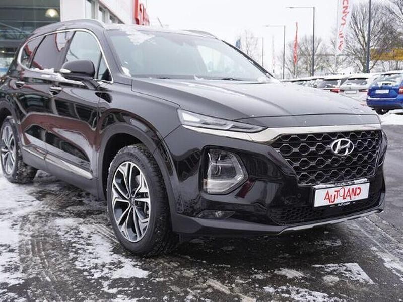 Gebraucht Hyundai Santa Fe Premium 200 PS (147 kW) 2019 Schwarz SUV